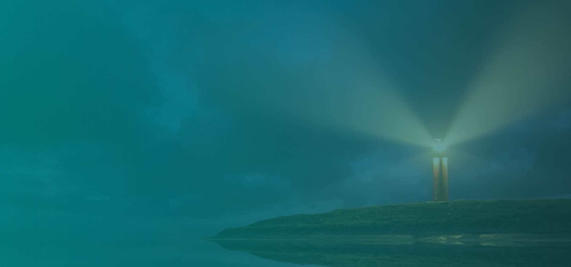 Lighthouse at sunset